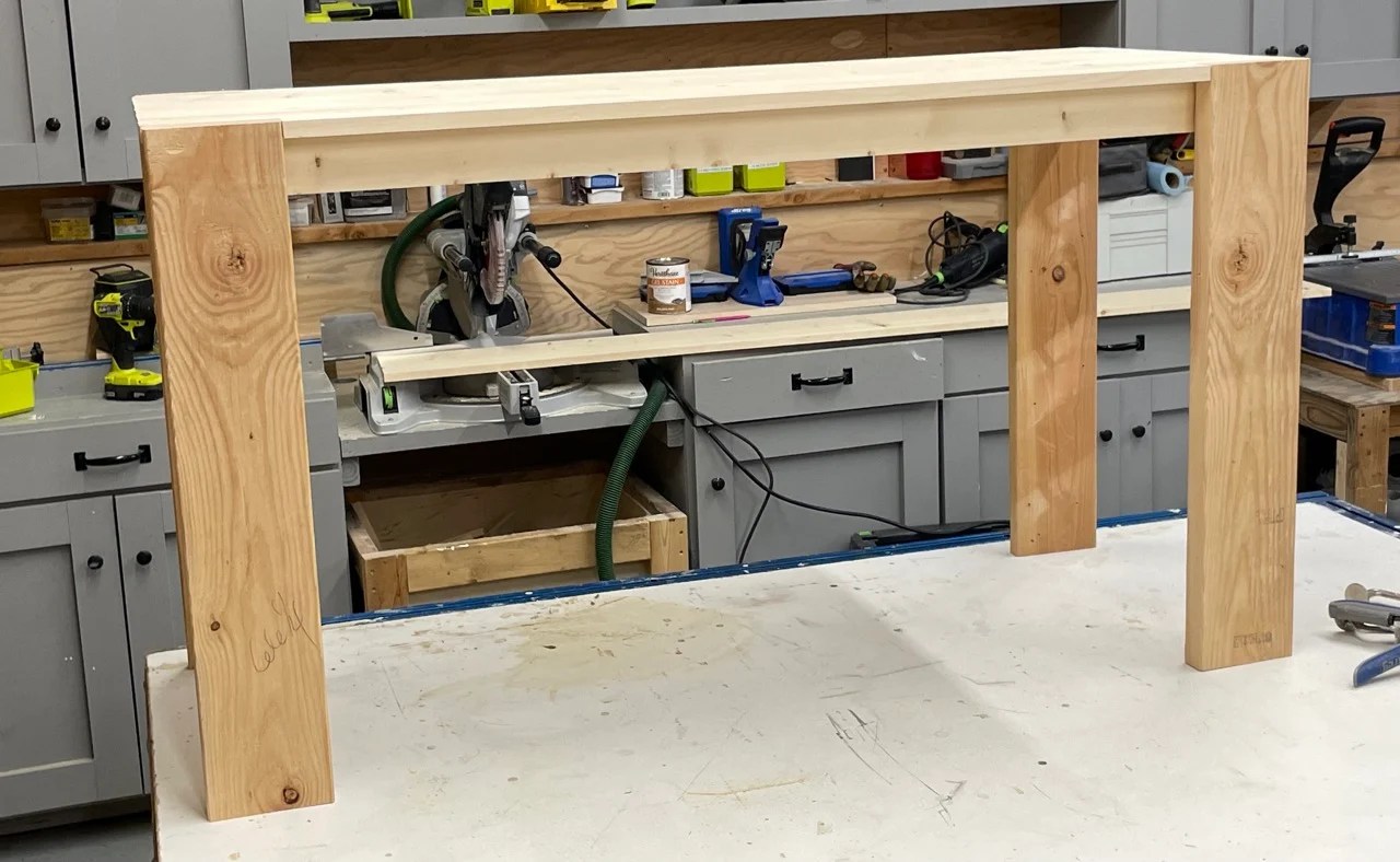 Chunky Leg Desk Ana White